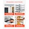 Vevor 5-Tier Commercial Food Warmer Display Pizza Cabinet 60L with LED Light NB-1PW - alternate 5