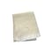 Homeroots 55" X 70" Linen White Herringbone Cotton Blend S Initial Throw Blanket with Tassels Embroidery 680602 - alternate 4