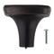 Brixwell Contemporary Square Cabinet Knob For Kitchen And Hardware Oil Rubbed Bronze BXB80072ORB - alternate 3