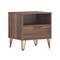 Manhattan Comfort Avira 20 in Nightstand in Brown (1-Drawer) NS1720-BR - alternate 6