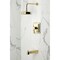 Kingston Brass Single-Handle Pressure Balanced Tub and Shower Faucet, Polished Brass KB5892DL - alternate 4