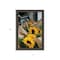 Homeroots Sunflower Bouquet Black Framed Print Wall Art 529965 - alternate 4