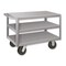 Pucel Extra Heavy Duty Shop Truck, 34 in W x 60 in D x 36 in H, Light Blue ET-3460-3S - alternate 1