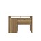 Homeroots 43" Walnut Wood Computer Desk 723765 - alternate 5