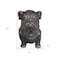Homeroots 16in Antiqued Bronze Bulldog Outdoor Statue 523599 - alternate 3