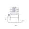 Homeroots 28" White Wood Lighted Two Drawer Dresser 714262 - alternate 2