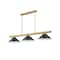 Z-Lite Vanguard Rubbed Brass 3 Light Billiard 3050-3RB-MB15 - alternate 5