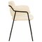 Leisuremod Axis Collection Modern Dining Chair in Beige AC22BG - alternate 4