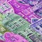 Homeroots 5' X 8' Purple Lilac And Green Village Houses Washable Indoor Outdoor Area Rug 577872 - alternate 4