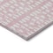 Homeroots 3' X 5' Pink And Ivory Geometric Washable Indoor Outdoor Area Rug 613795 - alternate 6