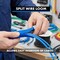 Kable Kontrol Convoluted Split Wire Loom Tubing - 1" Inside Diameter - 10' Length - Blue WL905-10-BLUE - alternate 5