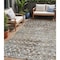 Homeroots 5' X 8' Brown And Beige Argyle Washable Indoor Outdoor Area Rug 615795 - alternate 1