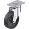 Blickle Swivel Plate Caster, Blk Nylon, 4", 265 lb. LKPA-POA 100G-12 - alternate 1
