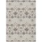 Homeroots 9' X 12' Ivory Brown And Gray Floral Washable Indoor Outdoor Area Rug 605429 - alternate 5