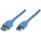 Manhattan SUPERSPEED USB EXTENSION CABLE A MALE / A FEMALE, 2 M, BLUE 322379 - alternate 6