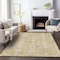 Homeroots 3' X 5' Gold Ivory And Gray Oriental Washable Indoor Outdoor Area Rug 598040 - alternate 7