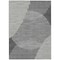 Homeroots 3' X 5' Charcoal And Ivory Geometric Washable Indoor Outdoor Area Rug 597619 - alternate 5