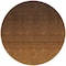 Homeroots 8' Chocolate And Brown Round Ombre Washable Indoor Outdoor Area Rug 588554 - alternate 6