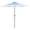 Seasonal Trends Tilt/Crank Market Umbrella, 94.4 in H, 106.2 in W Canopy, 106.3 in L Canopy, Hexagonal Canopy 59794 - alternate 1