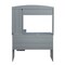 Homeroots 49" Gray Wood L Shape Computer Desk 723777 - alternate 3
