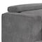 Homeroots 72" Dark Gray Fabric Modular Sofa With Black Legs 491000 - alternate 4