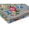 Homeroots 50" X 70" Pink Gray and Blue Kantha Cotton Floral Throw Blanket with Embroidery 328225 - alternate 6