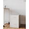 Space Solutions 14.25 in W 2 Drawer Vertical File Cabinet W/ Accessory Drawer, Pearl White 25958 - alternate 13