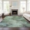 Homeroots 9' X 12' Green And Brown Abstract Washable Indoor Outdoor Area Rug 577623 - alternate 4