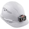 Klein Tools Hard Hat with Lamp, PC/ABS, 4-point Point Ratchet with Pivot, Type 1, Class C, White 60113RL - alternate 9