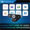 Adesso 1080P FULL HD FIXED FOCUS USB WEBCAM WITH ADJUSTABLE VIEW ANGLE BUILT-IN DUAL MI CYBERTRACKK1 - alternate 7