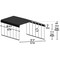 Arrow 12 x 29 x 7 ft Eggshell Carport CPH122907 - alternate 12