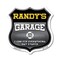 Signmission Randy's Garage I Can Fix Everything But Stupid, 18 Inch X 18 Inch, Plastic Sign SHI-P-18-490-RANDY - alternate 1