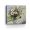 Homeroots Pretty Vase Of Flowers Unframed Print Wall Art 398936 - alternate 5