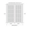 Sartodoors Sliding Closet Bypass Doors with Frosted Glass 56x96 (2* 28x96) Solid Core Modern Interior VEREGIO7339DBD-ANT-5696 - alternate 6