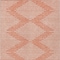 Homeroots 3' X 5' Salmon And Ivory Geometric Washable Indoor Outdoor Area Rug 598616 - alternate 6