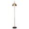 Leisuremod Arco Arched Floor Lamp 75.6in Height with Black Round Marble Base and Metal Dome Lamp Shade, Gold ALBL-BGG-13GG - alternate 7