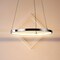 Jonathan Y Brice 15.75" Modern Contemporary Metal Round Integrated LED Pendant, Chrome JYL7202C - alternate 8
