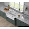 Kingston Brass 30" Fireclay Single Bowl Farmhouse Kitchen Sink with Bottom Grid and Strainer, Glossy White KGPF311910YBC - alternate 3