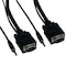 Sanoxy 15ft SVGA HD15 M/M Monitor Cable with Stereo Audio SNX-CBL-LDR-MO105-1115 - alternate 1