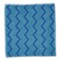 Rubbermaid Commercial HYGEN Microfiber Cleaning Cloths, 16 x 16, Blue, PK12 FGQ62000BL00 - alternate 1