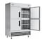 Koolmore 54 in. Commercial Stainless Steel Solid Half Door Reach-In Refrigerator 47 cu. ft. RIR-2D-SSHD - alternate 9