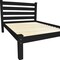 Homeroots Black Solid Wood Queen Bed Frame 546886 - alternate 5