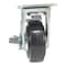 Vestil Rubber Swivel With Brake Caster 5 In. Diameter x 2 In. Width 661 Lb. Capacity Dark Black/Gold CST-VE-5X2MRA-SWB - alternate 5