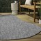 Jonathan Y Evan Modern Rustic Organic Curve Gray 5 ft. x 8 ft. Indoor/Outdoor Shaped Area Rug SHP102D-5 - alternate 5