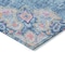Homeroots 3' X 5' Blue Floral Medallion Washable Indoor Outdoor Area Rug 607842 - alternate 6