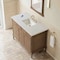 James Martin Vanities Kinnsden 48" Sgl Vanity, Weathered Oak, 3 CM Et. Jasmine Pearl Silestone Top, FreePowerWirelessCharger D680-V48-WTO-FEJP - alternate 8