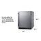 Summit 24in Wide Built-In All-Freezer, ADA Compliant ALFZ51CSS - alternate 9