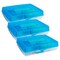 Storex Large Pencil Box, Blue, 3PK 61468U12C - alternate 1