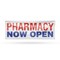 Signmission Pharmacy Now Open, 24 Inch x 72 Inch, Vinyl Banner B-72-30785 - alternate 1