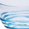 Homeroots Clear and Blue Four Piece Swirl Acrylic Service For Four Bowl Set 520890 - alternate 9